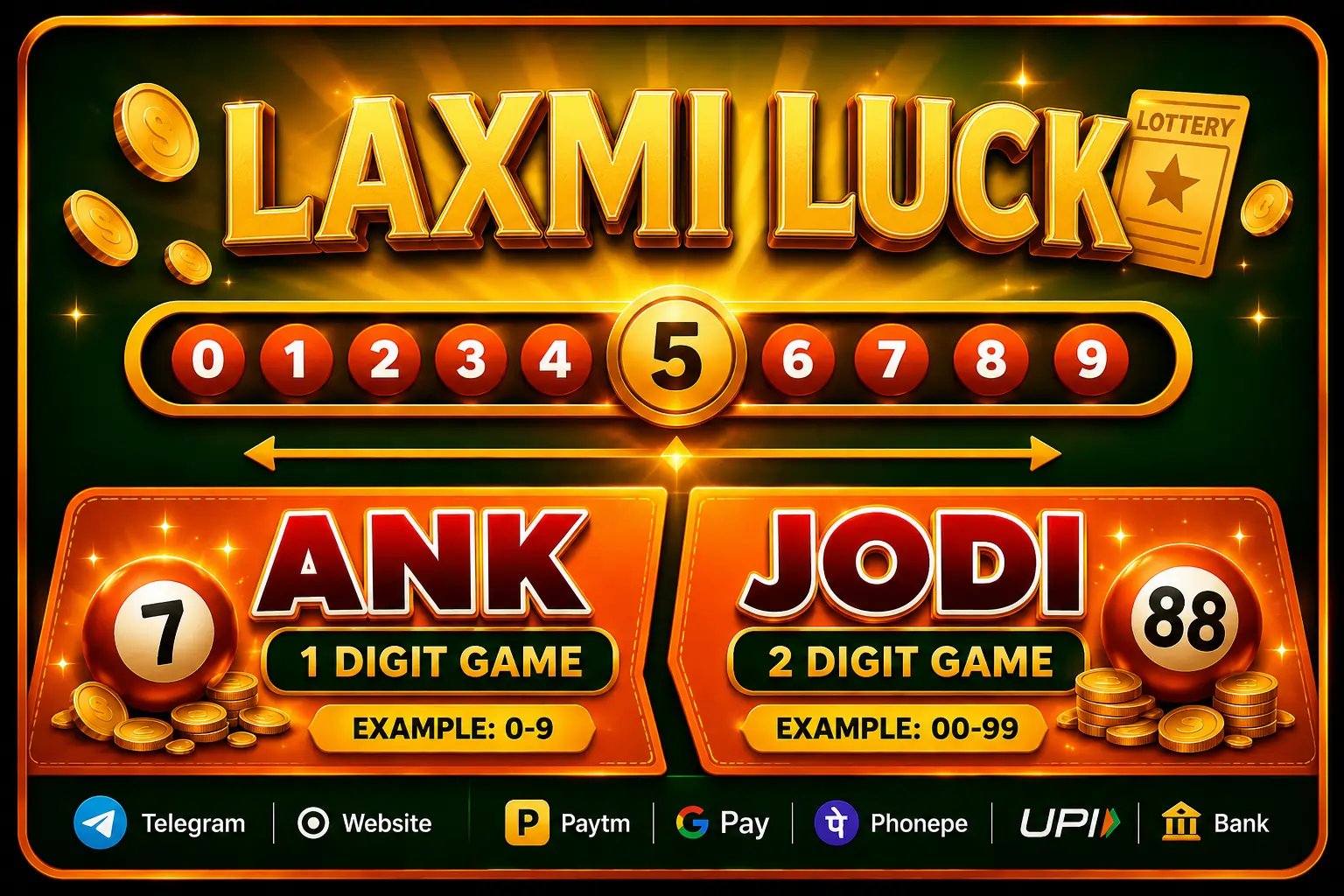 Laxmi Luck Banner